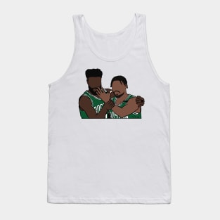 Marcus Smart's Perplexing Left Hand Tank Top